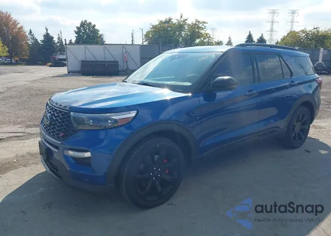 2020 Ford Explorer St из США, поврежденный, VIN 1FM5K8GC6LGC16392